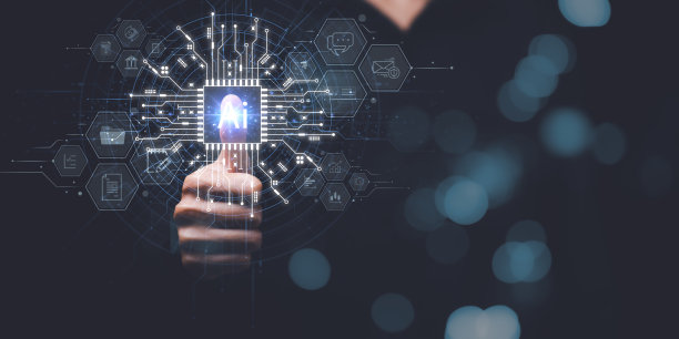 人工智能，商人展示概念，连接，创新发展和人工智能，思想和创新，机器学习，科技图片下载