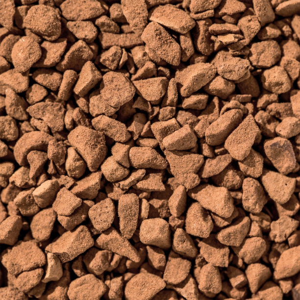 阿拉比卡冷冻干咖啡背景特写。图片下载