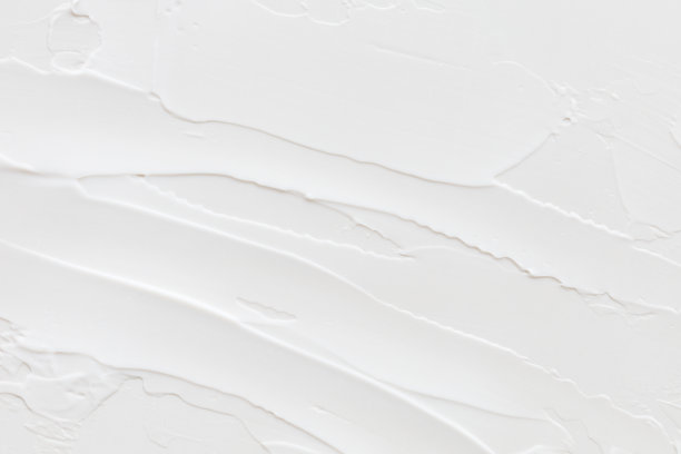 白色奶油质地的样品，化妆品的脸和身体在一个孤立的浅灰色背景图片下载