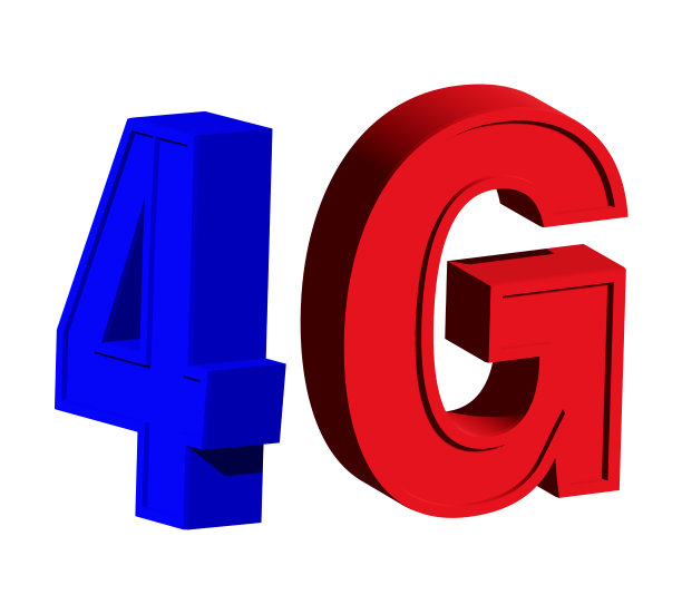 3D红蓝3D字母4G图片下载