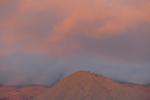 美丽的彩色日落图片下载