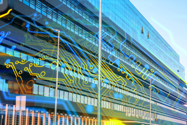 市办公区域叠加统计图图片下载