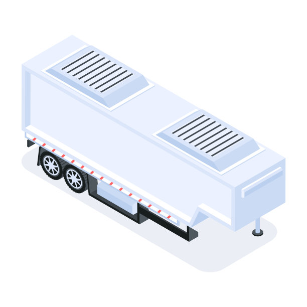 一套公共交通等距图标图片下载