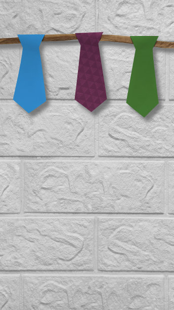 父亲节的花环，单身派对，公司派对。副本的空间。图片下载