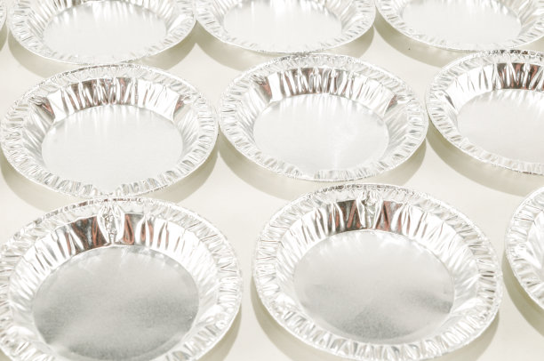 圆形铝箔食品隔离图片下载