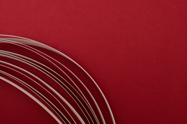 抽象的红色和白色3d背景图片下载