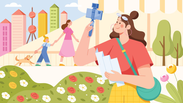 旅游视频博主图片下载