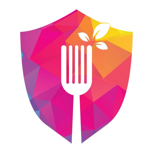 健康食品标志模板。图片下载