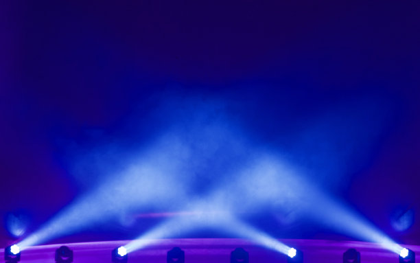 现场音乐会背景的舞台聚光灯图片下载
