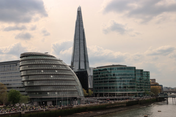 现代伦敦海滨图片下载