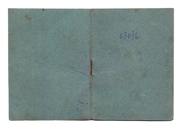 复古背景的旧笔记本铺展纸张纹理孤立图片下载