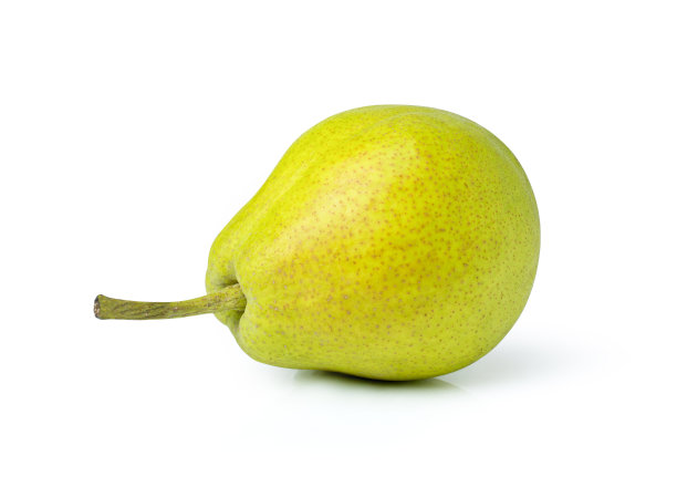 梨果孤立在白色背景上。图片下载