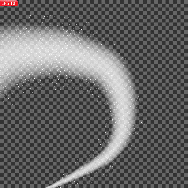 矢量闪闪发光下降银星图片下载