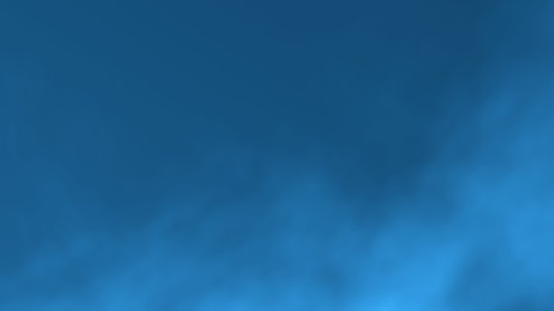 深蓝色背景上的烟雾。三维渲染图片下载