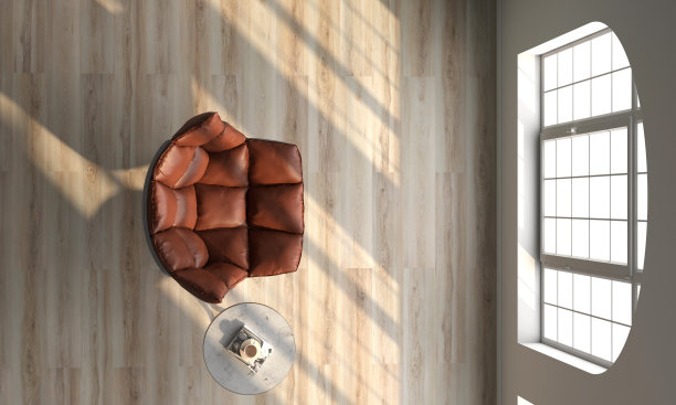 客厅里的现代扶手椅图片下载