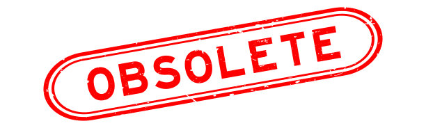 垃圾红色过时的字橡胶印章在白色的背景图片下载