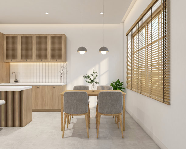 现代日式厨房图片下载