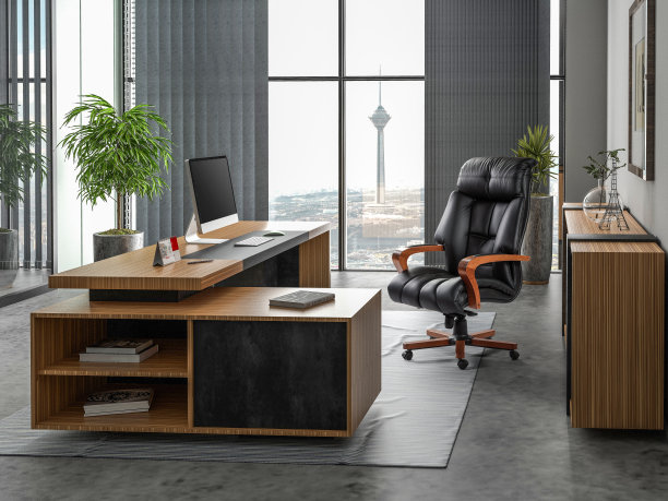 办公室装修，办公室室内，办公家具图片下载