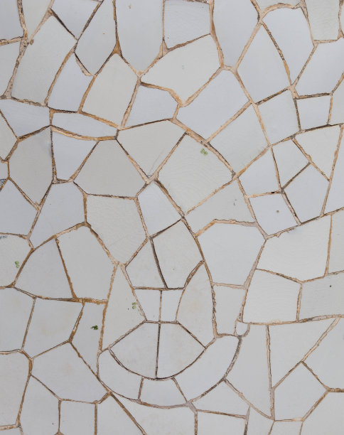 白色不规则马赛克纹理图片下载