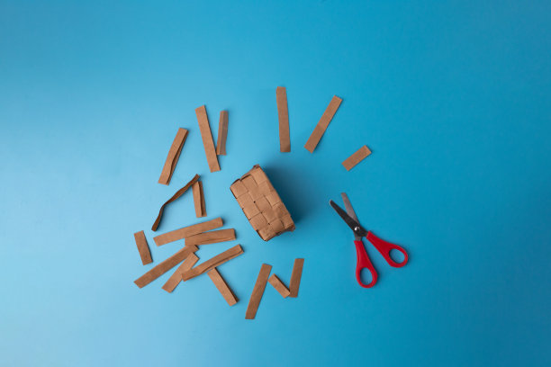 再生纸工艺，DIY篮子项目图片下载