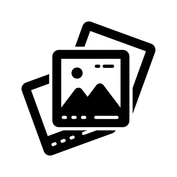 一个美丽的景观图像在现代风格的图标，易于使用的图标图片下载