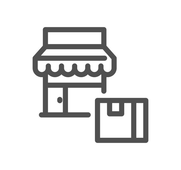 店铺管理相关图标。图片下载