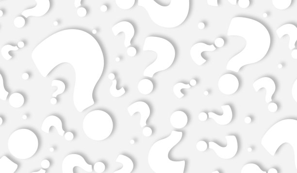 问号背景无缝图案白色浅灰色的问题。常见问题解答图片下载