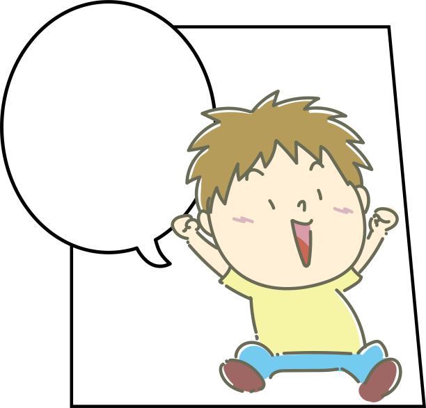 儿童卡通语音气泡框架/插图材料(矢量插图)图片下载