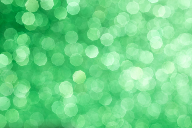 绿色闪闪发光的背景设计和自由的空间。图片下载