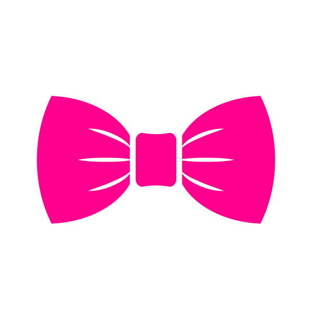 粉色领结图标图片下载
