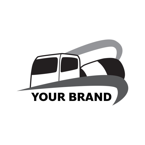 混凝土搅拌车施工车辆的标志和图标图片下载