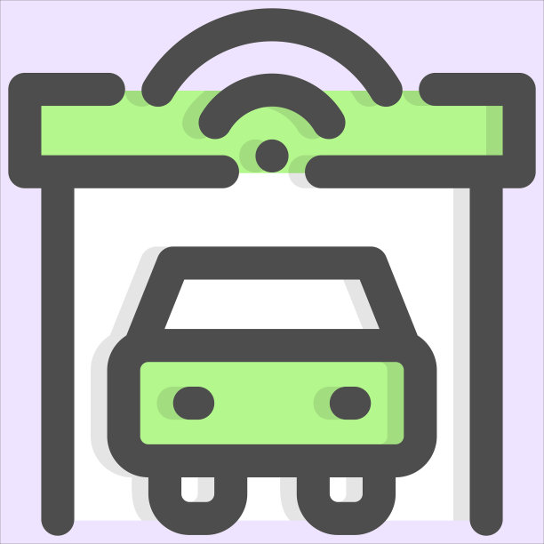 物联网，车库图标图片下载