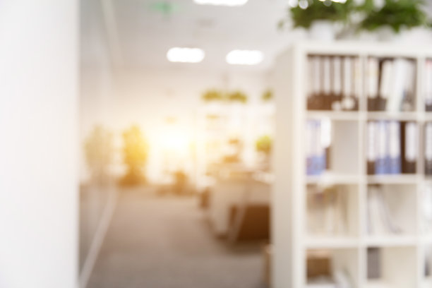 空荡荡的现代办公室内部图片下载