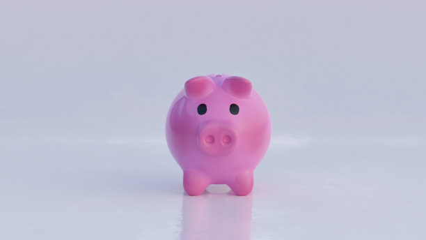 存钱罐，存钱和投资的理念图片下载