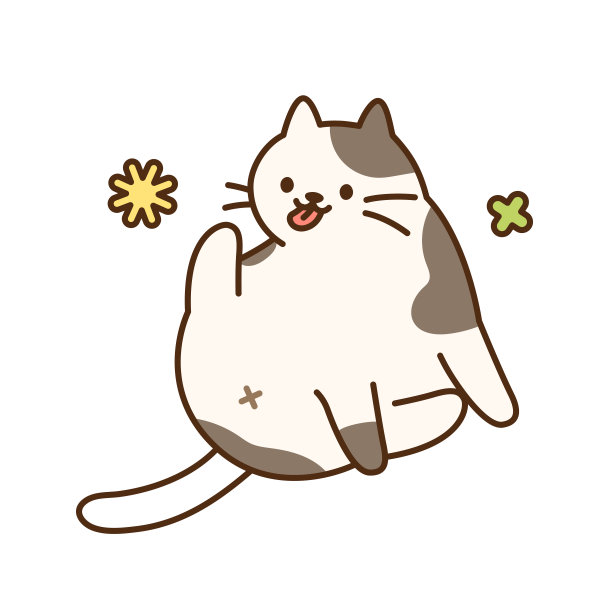 可爱的猫。图片下载