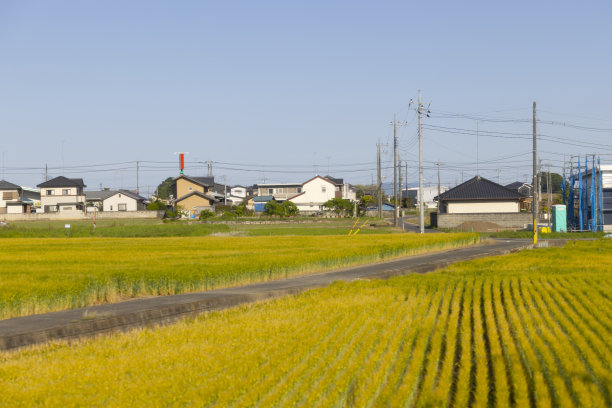 kanuma shi是日本枥木县附近一个美丽的村庄图片下载