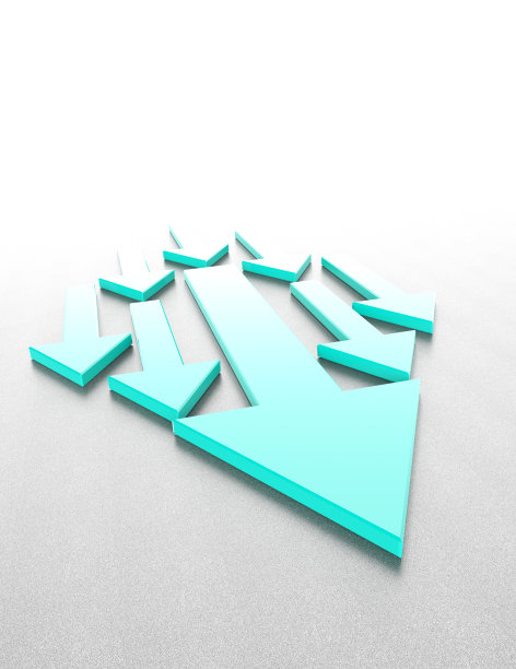 抽象三维箭头图片下载