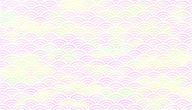 青海波浪设计的日式背景材料图片下载