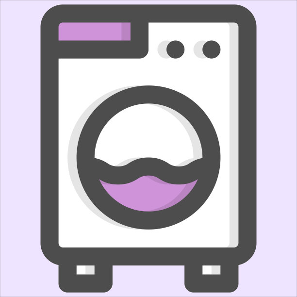 酒店，洗衣机图标图片下载