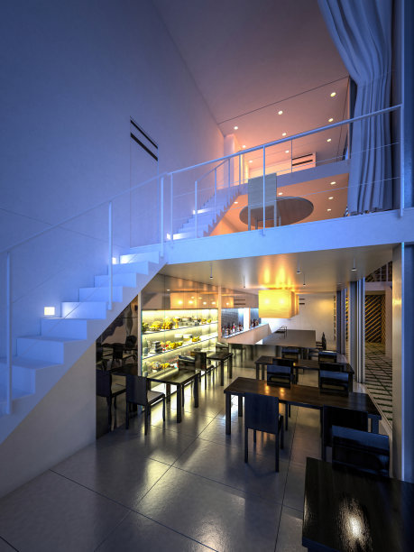 豪华阁楼公寓内部图片下载