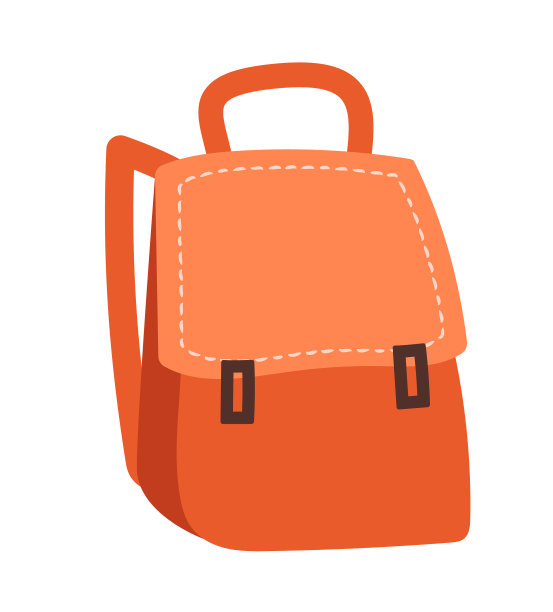 红色背包概念图片下载