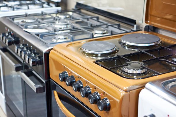 燃烧器，燃气和电炉灶图片下载