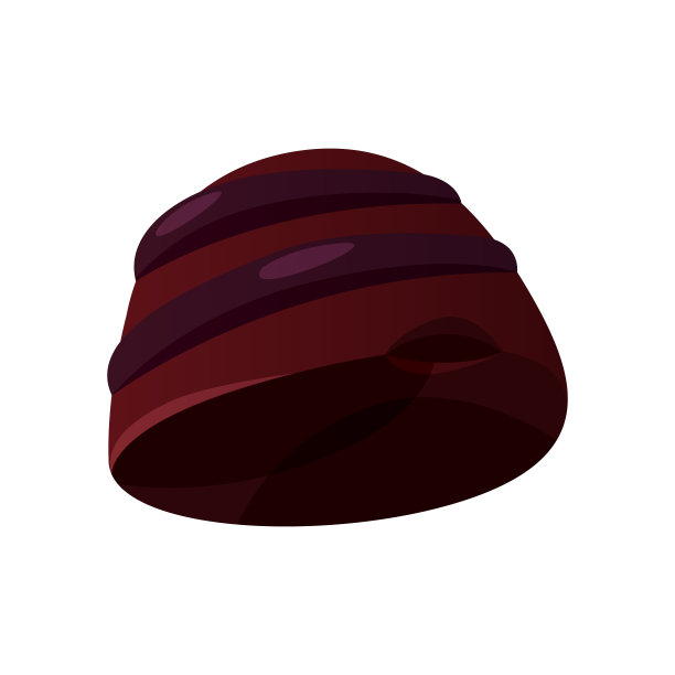 黑褐色的圆形巧克力糖图片下载