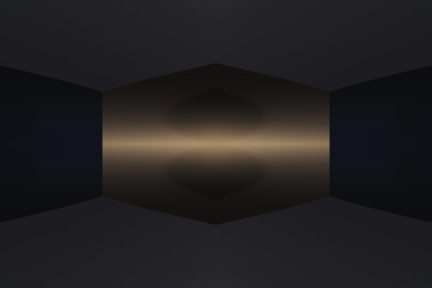 黑色金属纹理钢图案。抽象黑色背景上的灰线曲线设计。暗水平模板或横幅，商业背景。抽象的背景与柔和的波浪。三维演示图片下载