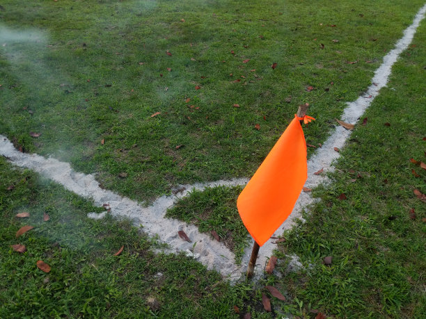 足球场角旗图片下载