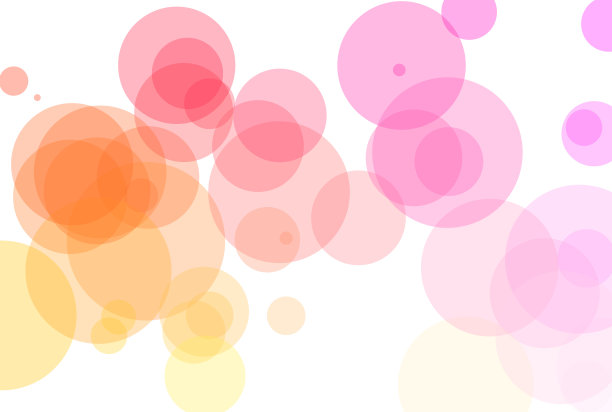 彩虹星点图案彩色肥皂泡背景水彩艺术品图片下载