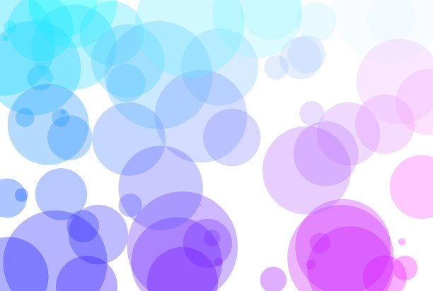 彩虹星点图案彩色肥皂泡背景水彩艺术品图片下载