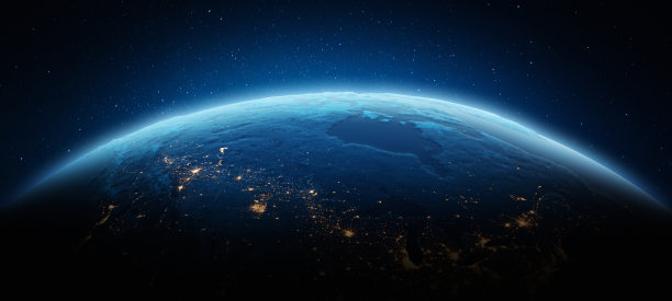 加拿大城市灯光图片下载