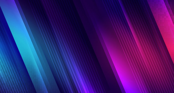 抽象数字技术未来电路蓝紫色背景，网络科学技术，创新通信未来，Ai大数据，互联网网络连接，云高科技插画布局图片下载