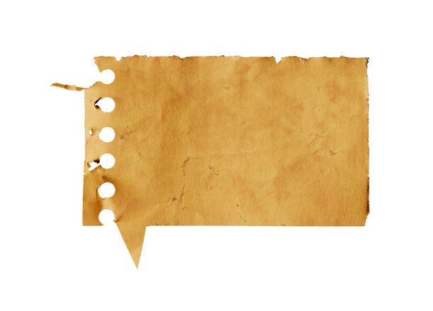 旧语音文本纸纹理隔离图片下载